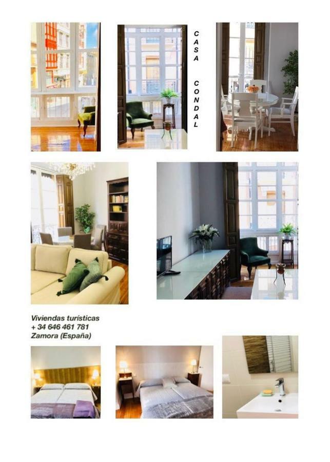 Casa Condal De Reyna Apartment Zamora Bagian luar foto